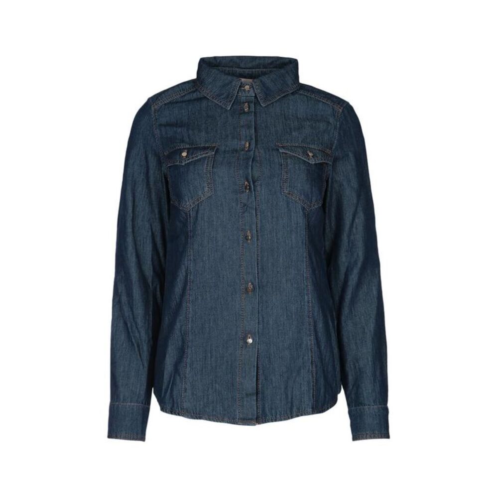 I BLUES Women's Denim Shirt Women BLUE Shirts